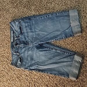 Dkny gently used jeans capri size 6